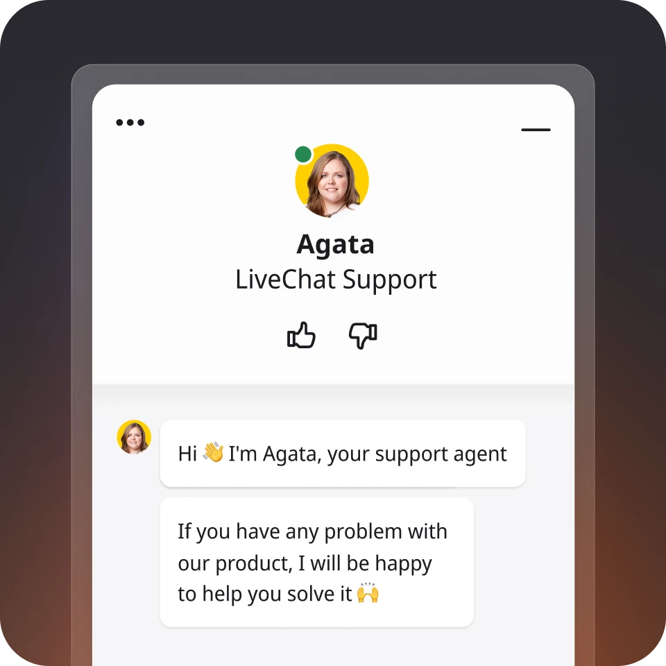 24/7 live chat support